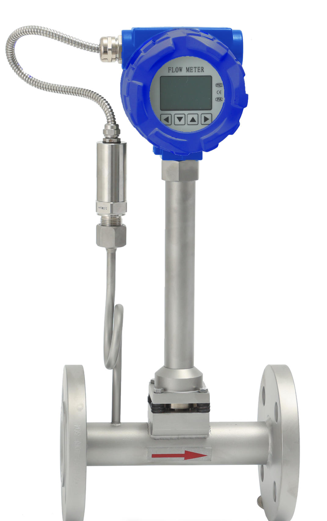 De laatste bedrijfszaken over Verschil tussen pijpdiameter van het proces en de werkelijke debiet van werveldebietmeters