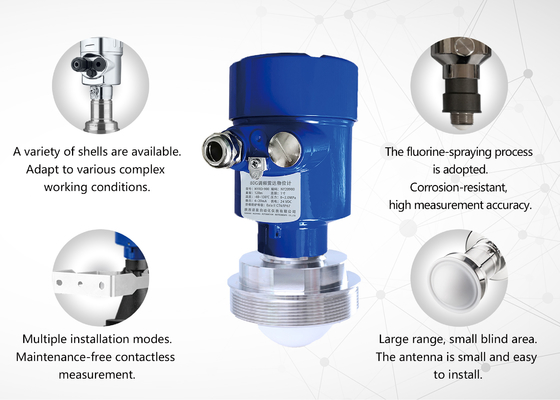 Goede prijs. NYRD900 PTFE- en 304+PTFE-antennemateriaal voor een hoogprecisie-radarniveau-zender en een sterke beveiliging online