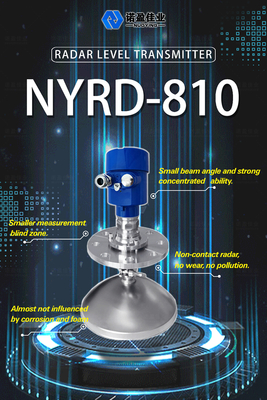 kopen 26GHz NYRD-810 Hoogfrequentiemeter Wave Radar Solid Level Sensor Geleid Radar Zuurniveau Transmitter online manufacture