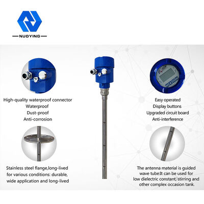 kopen NYRD704 1,8 GHz coaxiale sonde geleide golfradarniveauzender voor vloeistoffen met bereik van 6 m / 15 m en staafantenne online manufacture