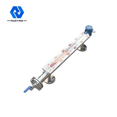 kopen Magnetische flap-niveau zender zijdelingse montage/topmontage indicator magnetische zwevende niveau meter water tank niveau meter online manufacture