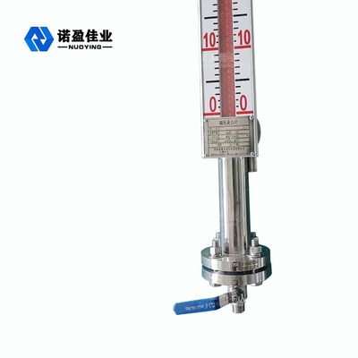 Good price Magnetische flap-niveau zender zijdelingse montage/topmontage indicator magnetische zwevende niveau meter water tank niveau meter online