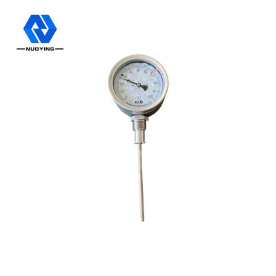 Goede prijs. Hydraulische Oliess Bimetaalwijzerplaatthermometer 150mm Draadverbinding online