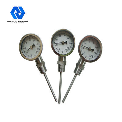 Goede prijs. 60mm Dial Bimetaal Temperatuurmeter 1,5 Nauwkeurigheid SS304 0-150 Graden: online