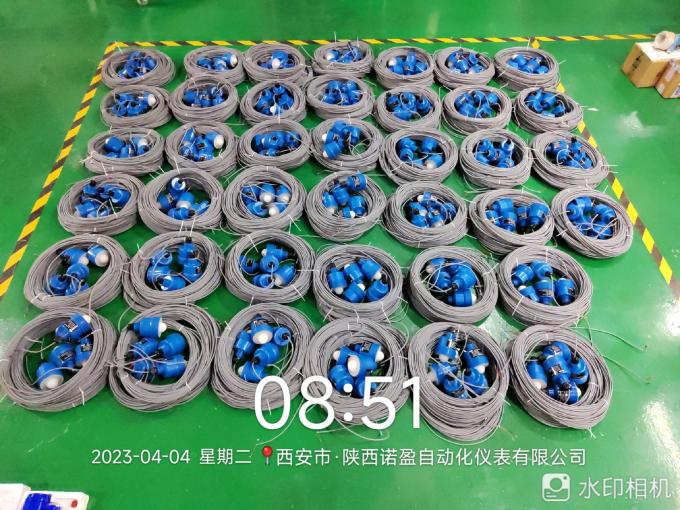 Bluetooth NYRD-901 Industriële 80GHz Radar Level Transmitter 4-20mA Uitgang voor Liquid Aluminium Thread Installatie 1