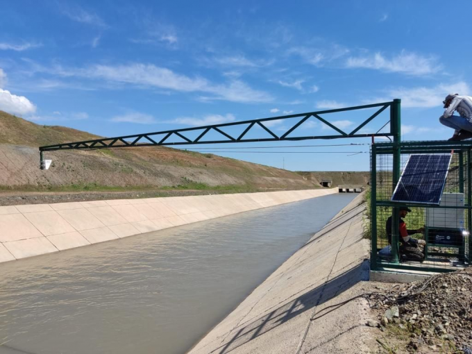 Bluetooth NYRD-901 Industriële 80GHz Radar Level Transmitter 4-20mA Uitgang voor Liquid Aluminium Thread Installatie 3