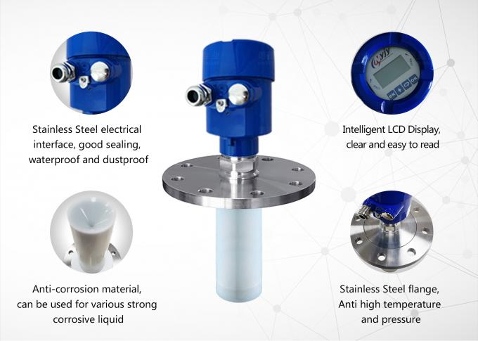26 GHz-radarniveaumeter voor sanitaire vloeistofopslagtanks en zeer corrosieve containers 2