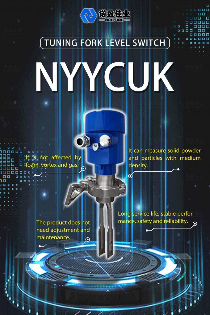 Aanpasbare schakelaar voor het niveau van de afstemvork voor specifieke vloeistofniveauvereisten en -toepassingen 2