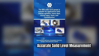 Radarniveauzender Vaste materiaalmeting