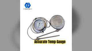 60 mm bimetaalthermometer 1,5 nauwkeurigheid SS304 0-150C