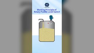 Roterende paddle-niveauschakelaar Betrouwbare materiaaldetectie